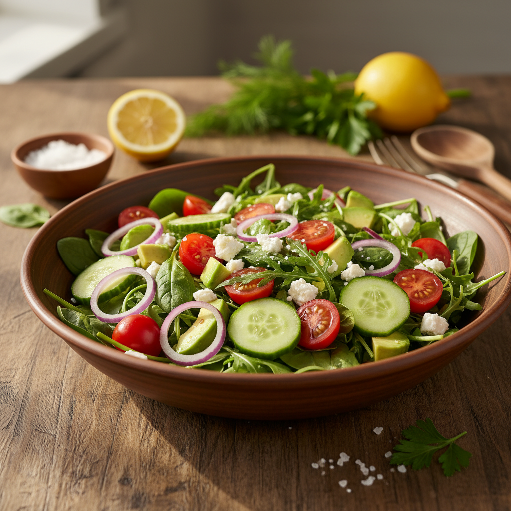 Skanios ir gaivios salotos: šio recepto prašys visi